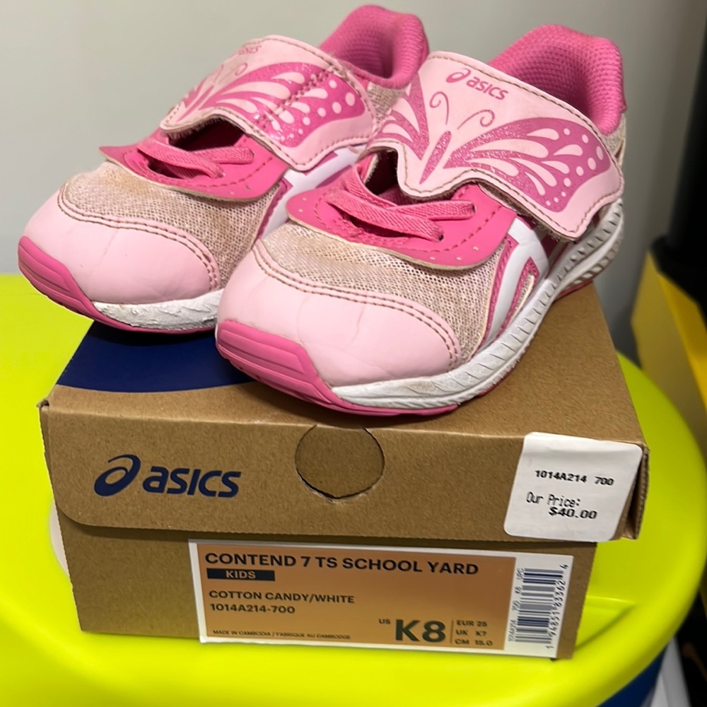 Asics Girls Tennis Shoes.